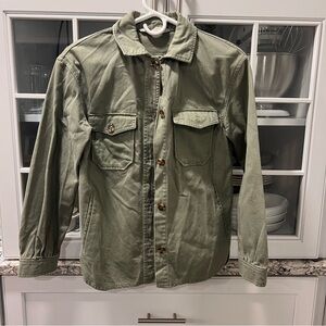 Army‎ Green Shacket